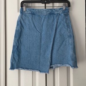 Loft Jean Skirt